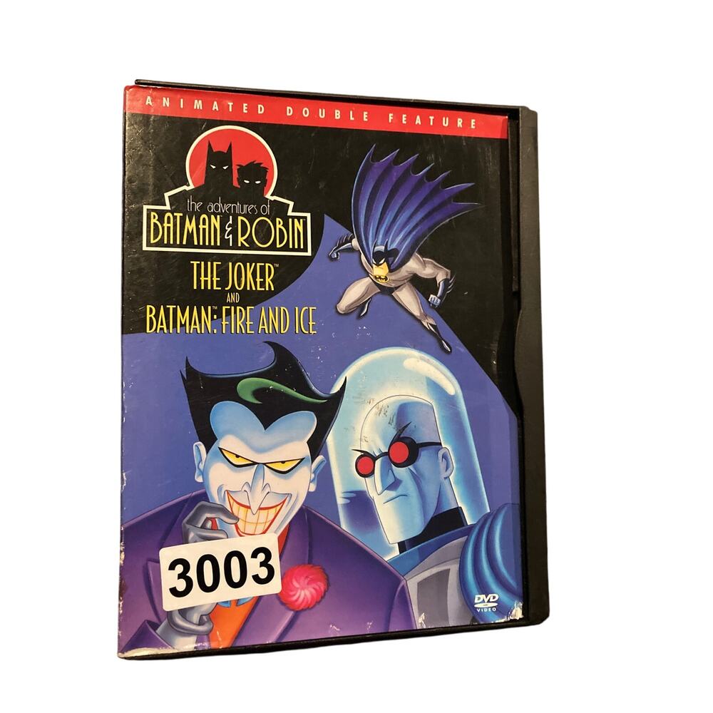 The Adventures of Batman and Robin dvd ft The Joker and Fire and Ice